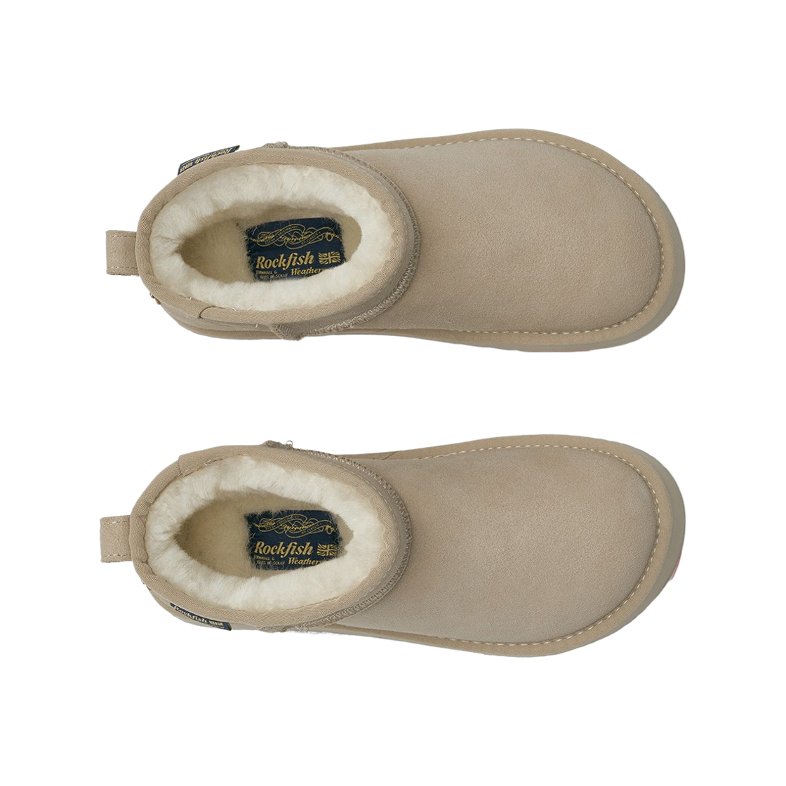 (W) 락피쉬웨더웨어 오리지널 맥시 플랫폼 부츠 미니 3.5인치 샌드((W) Rockfishweatherwear Original Maxi Flatform Boots Mini 3.5 Inch Sand) - 2