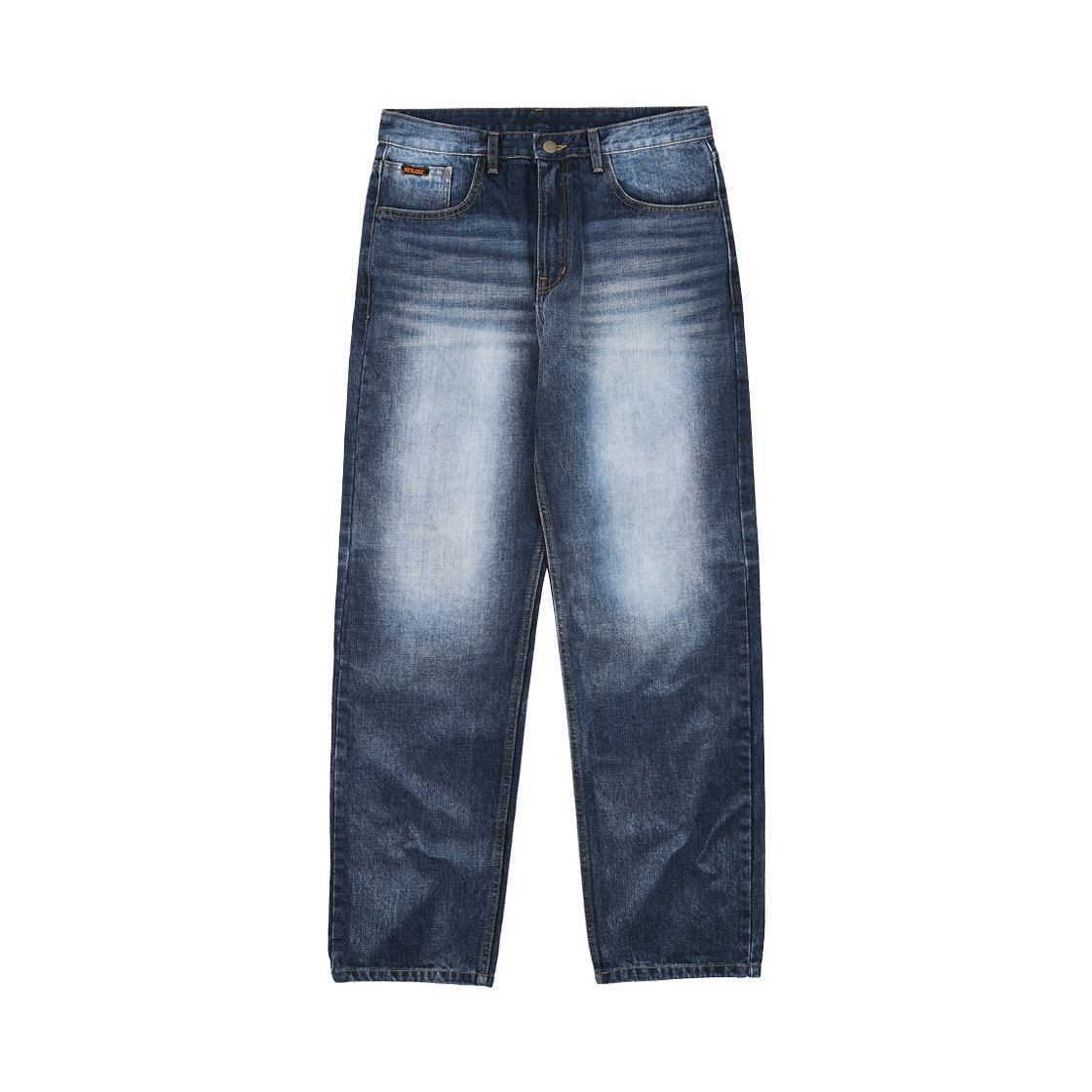 ersco-0126 ersco Wahed Regular Jeans Deep Blue
