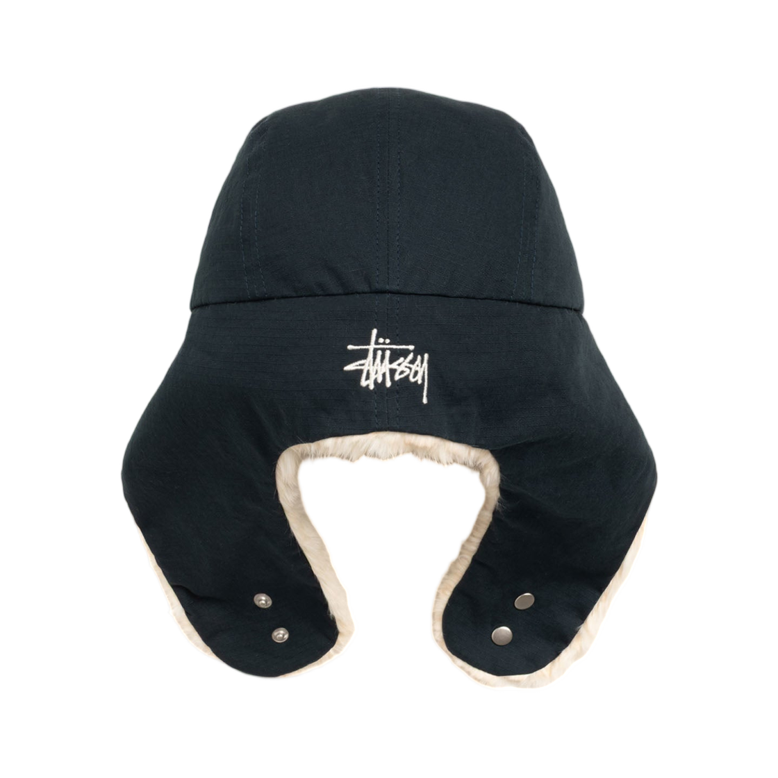 스투시 립스탑 트래퍼 캡 네이비(Stussy Ripstop Trapper Cap Navy) - 2