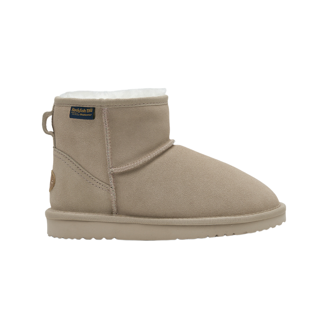 (W) 락피쉬웨더웨어 오리지널 윈터 부츠 숏 6인치 샌드((W) Rockfishweatherwear Original Winter Boots Shorts 6 Inch Sand)