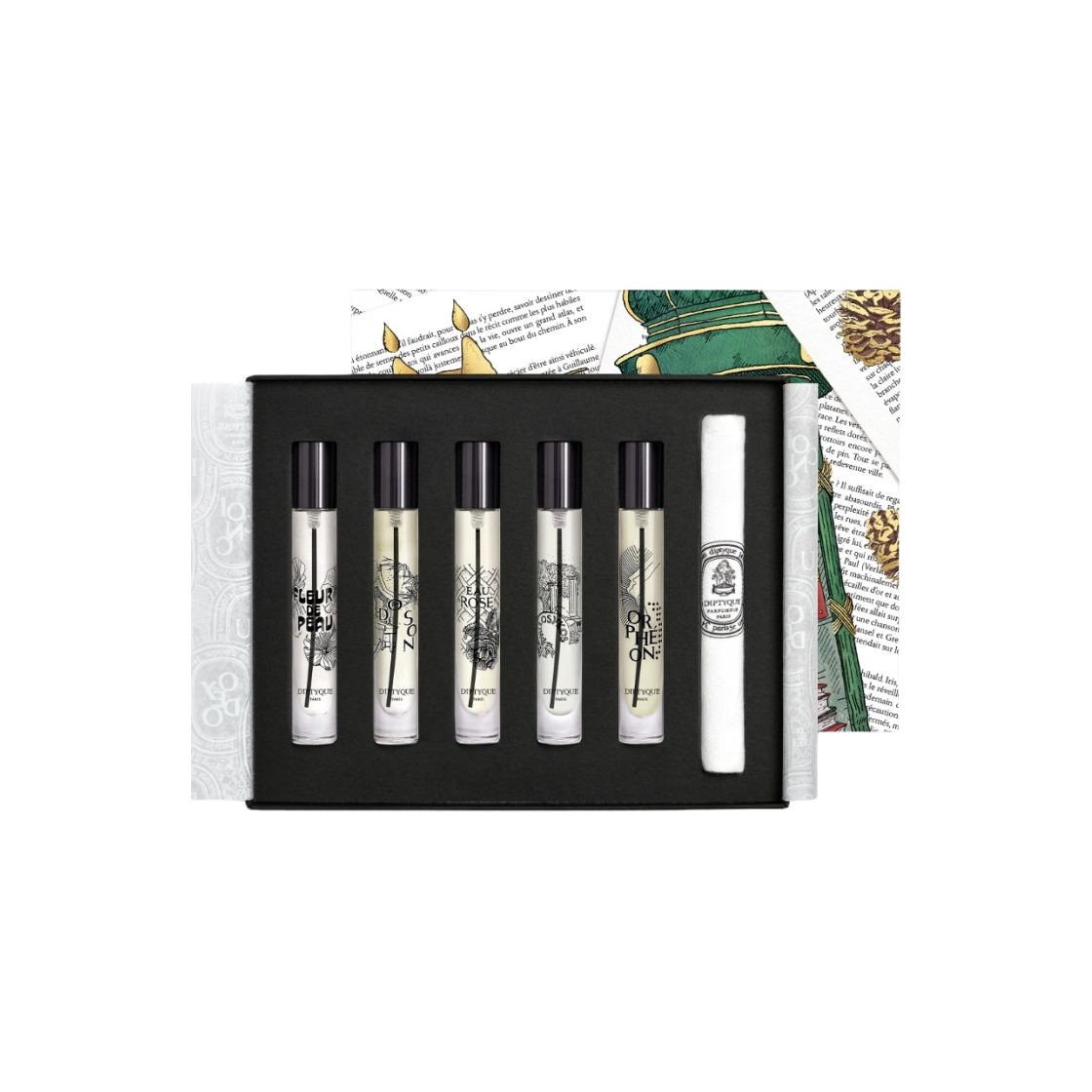 딥티크 리미티드 에디션 오 드 퍼퓸 디스커버리 세트 7.5ml x 5(Diptyque Limited Edition Eau De Parfum Discovery Set 7.5ml x 5)
