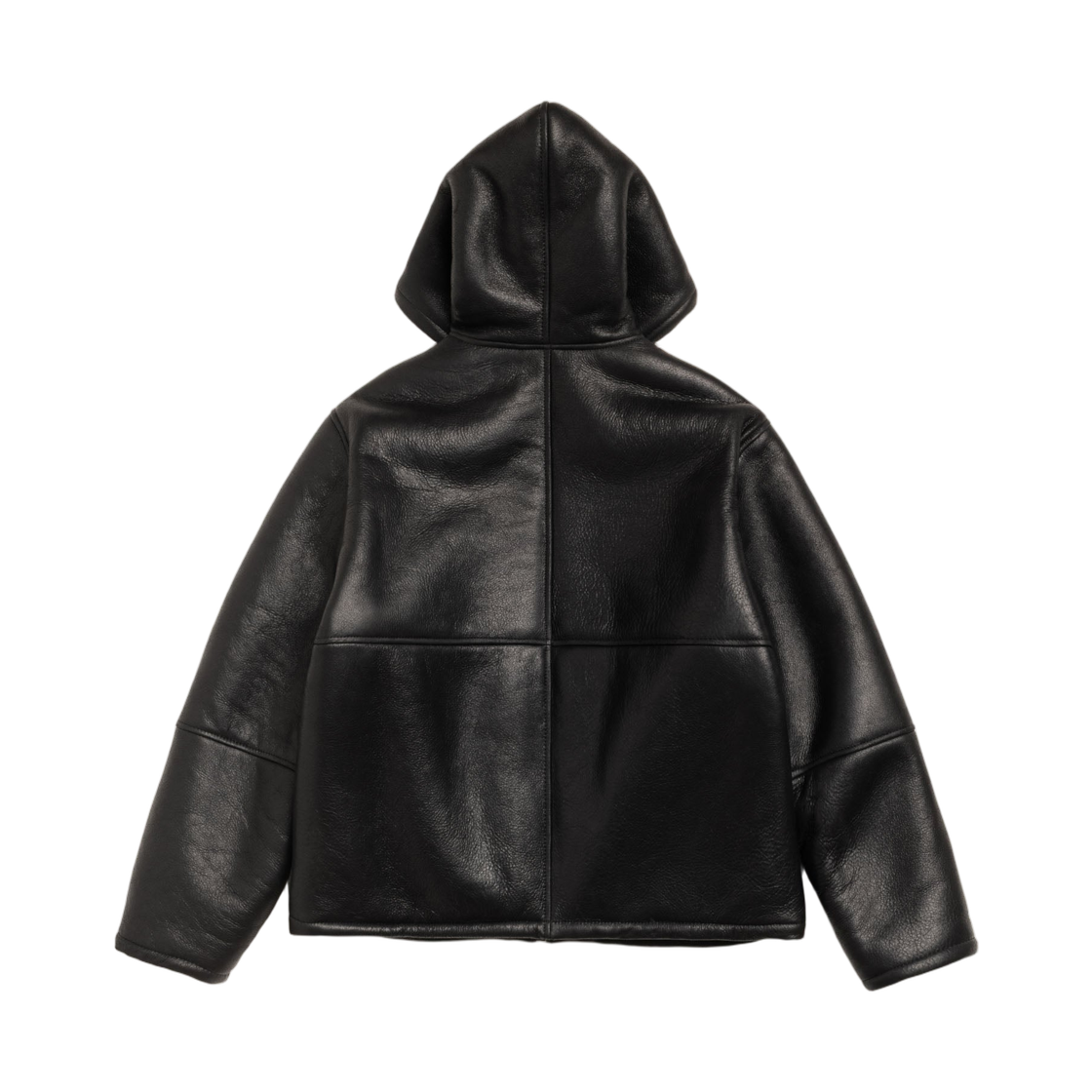 스투시 셔링 후드 자켓 블랙(Stussy Shearling Hooded Jacket Black) - 2