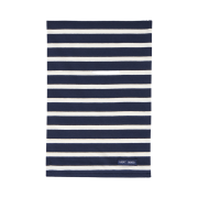 Saint James Stripe Muffler Navy Ivory