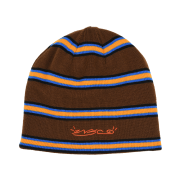 ersco Reversible Knit Beanie Brown