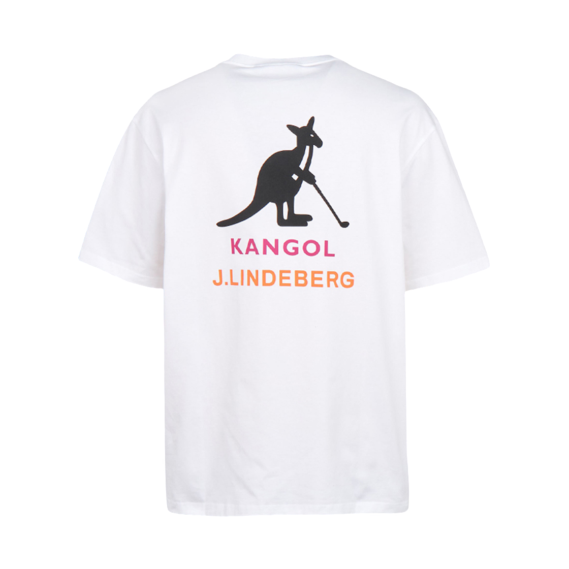 제이린드버그 x 캉골 골프웨어 숏슬리브 티셔츠 화이트(J.Lindeberg x Kangol Golf Wear Short Sleeve T-Shirt White)
