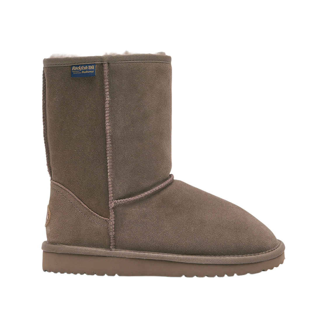 (W) 락피쉬웨더웨어 오리지널 윈터 부츠 미들 8인치 코코아((W) Rockfishweatherwear Original Winter Boots Middle 8 Inch Cocoa)