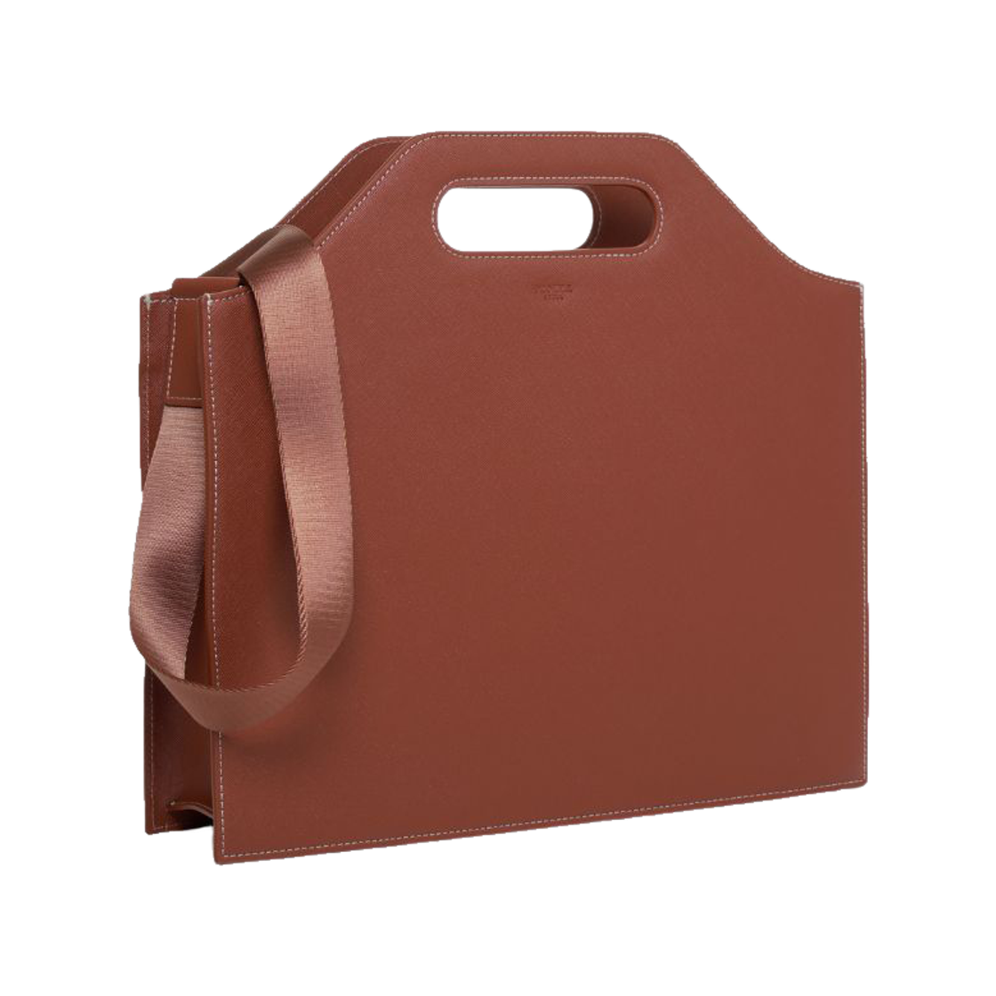 프록시엘 솔리드 브리프케이스 레귤러 브라운(PROXY.L Solid Briefcase Regular Brown)