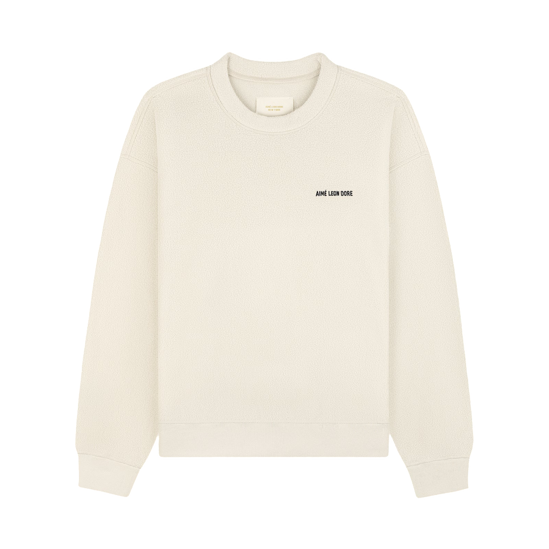에메 레온 도르 플리스 크루넥 스웨트셔츠 실버 버치(Aime Leon Dore Fleece Crewneck Sweatshirt Silver Birch)