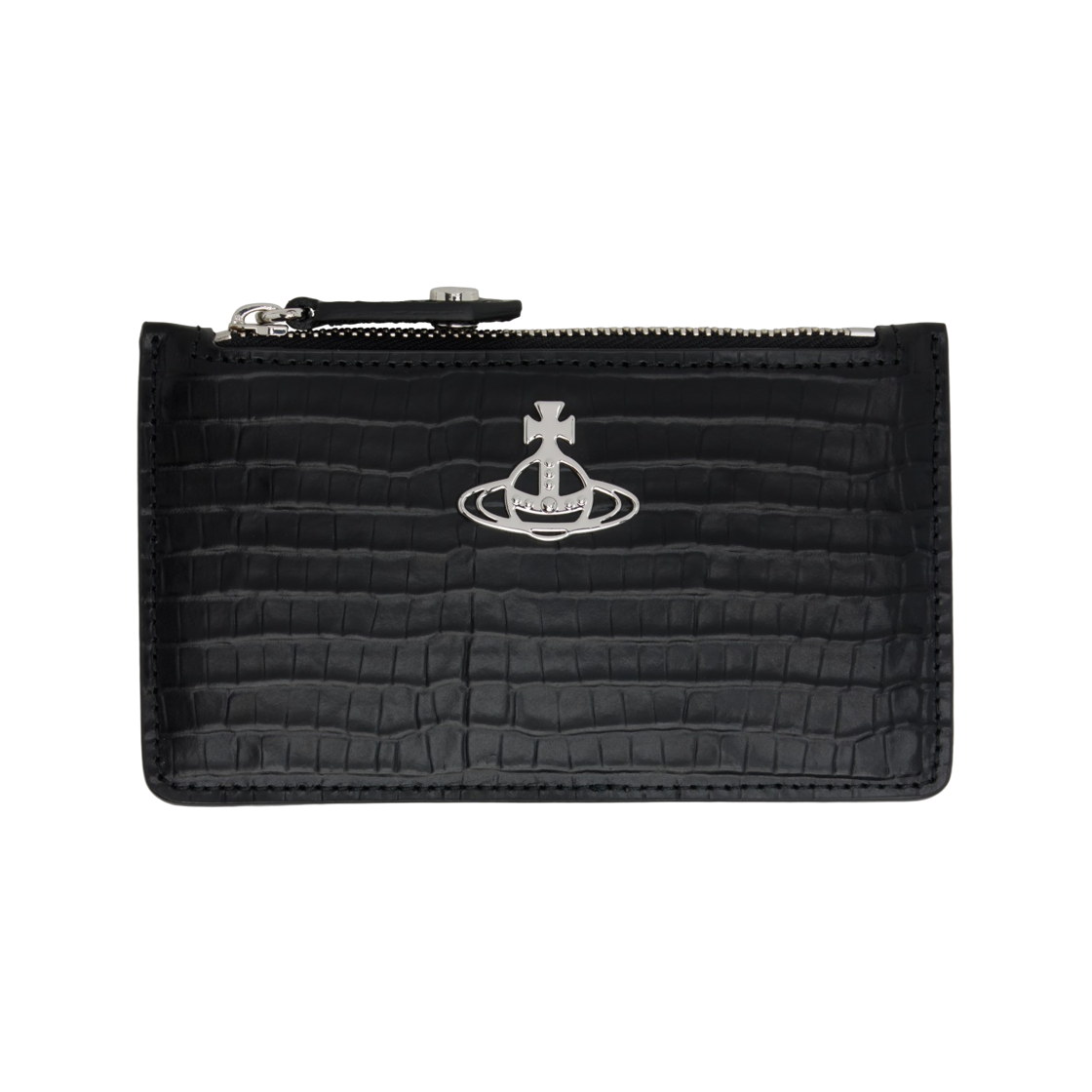 54020005W-L00C0-N401 Vivienne Westwood Slim Long Card Holder Black
