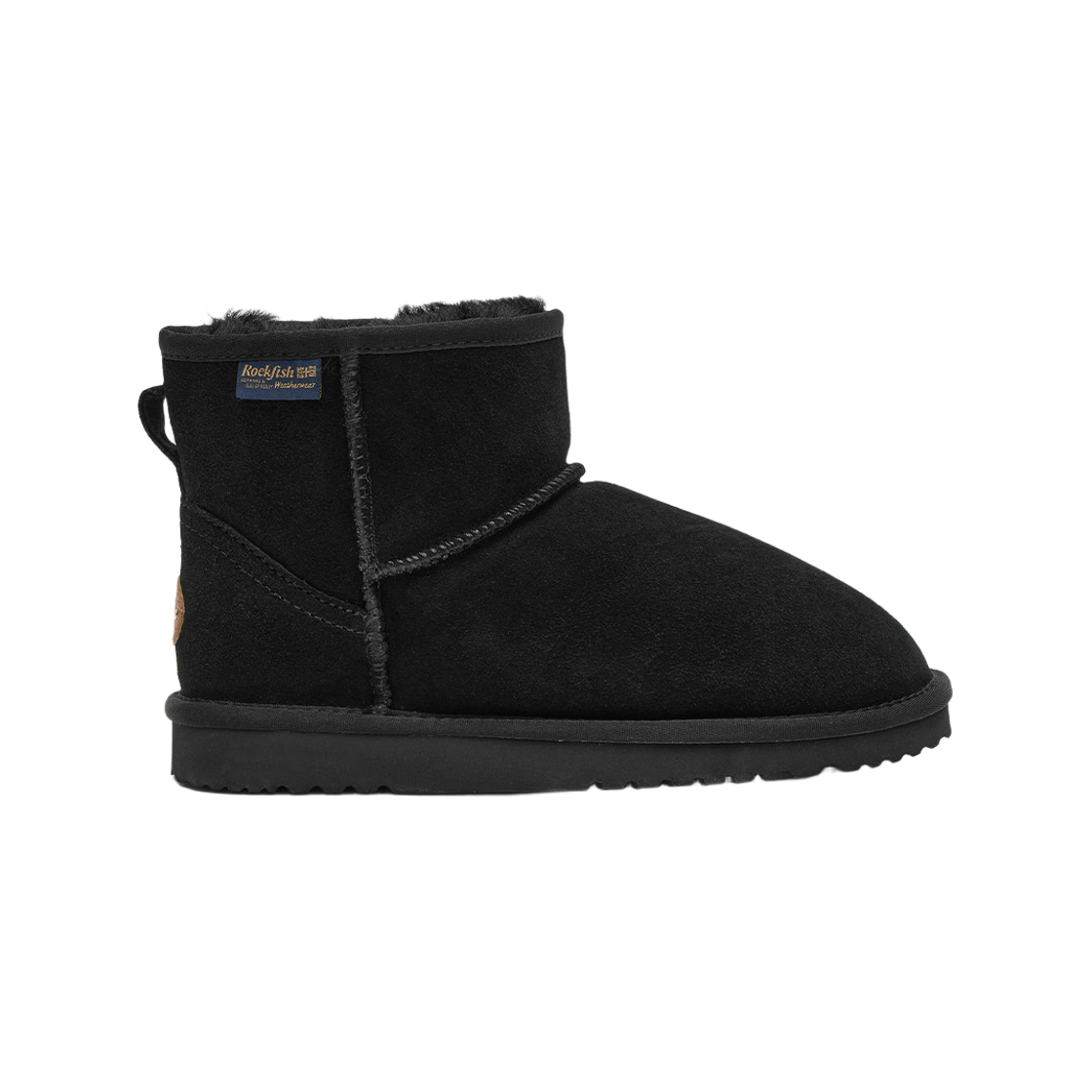 (W) 락피쉬웨더웨어 오리지널 윈터 부츠 숏 6인치 블랙((W) Rockfishweatherwear Original Winter Boots Shorts 6 Inch Black)