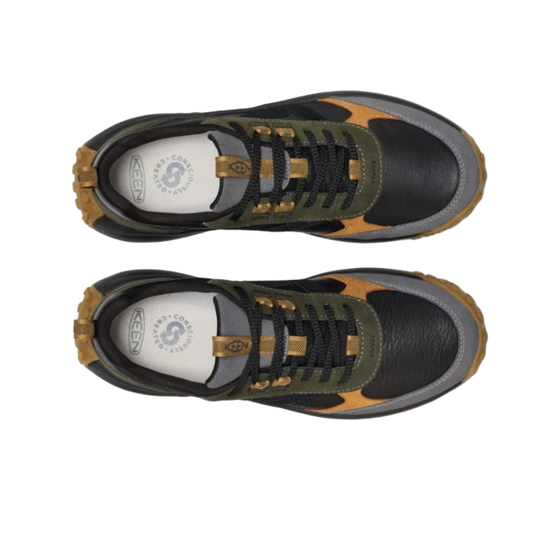 킨 KS86 레더 스니커즈 포레스트 나이트 메이플(Keen KS86 Leather Sneakers Forest Night Maple) - 2