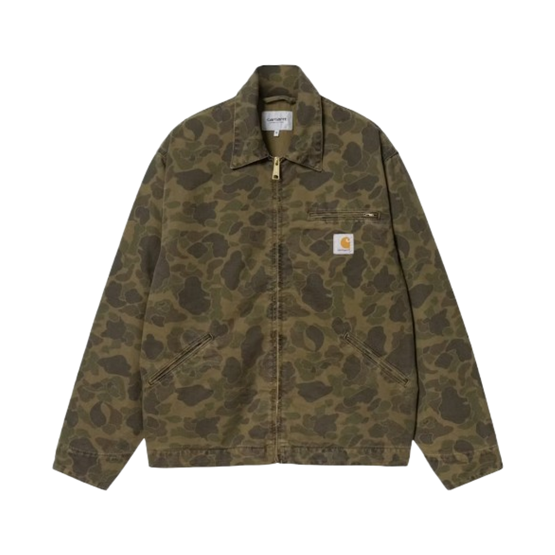 칼하트 WIP 덕 디트로이트 자켓 그린 오피스 그린(Carhartt WIP Duck Detroit Jacket Green Office Green)