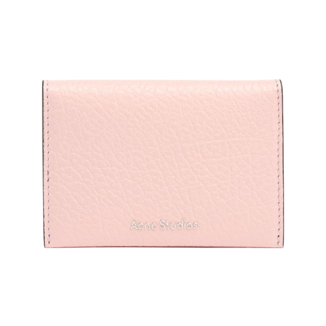 아크네 스튜디오 로고 바이폴드 카드 홀더 파우더 핑크(Acne Studios Logo Bi-Fold Card Holder Powder Pink)