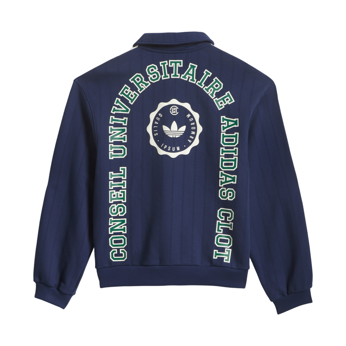 아디다스 x 에디슨 첸 클랏 1/4 집 스웨트셔츠 나이트 인디고 - KR 사이즈(Adidas x Edison Chen Clot 1/4 Zip Sweatshirt Night Indigo - KR Sizing) - 2