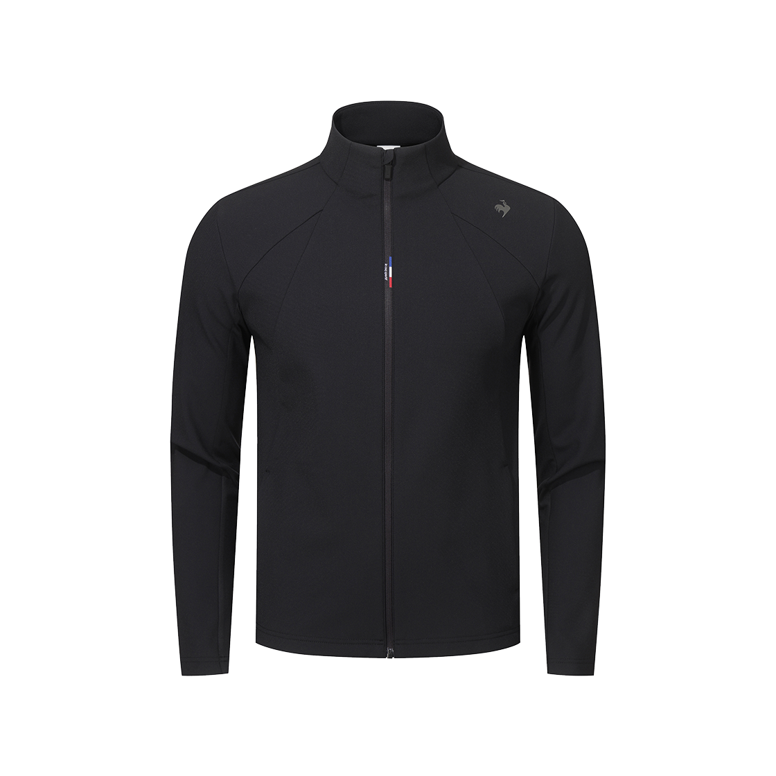 르꼬끄 스포르티브 유니 레귤러핏 트리코트 기모 본딩 트랙탑 - 블랙(QQ423EFTO1)(le coq sportif Regular Fit Brushed Tricot Bonded Track Top Black)