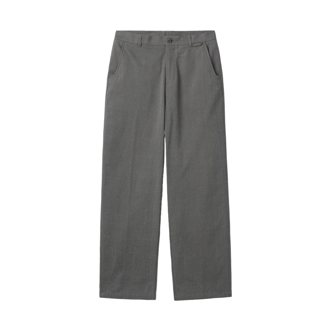 CWPAA25523GYX Customellow Dyed Cotton Pants Gray