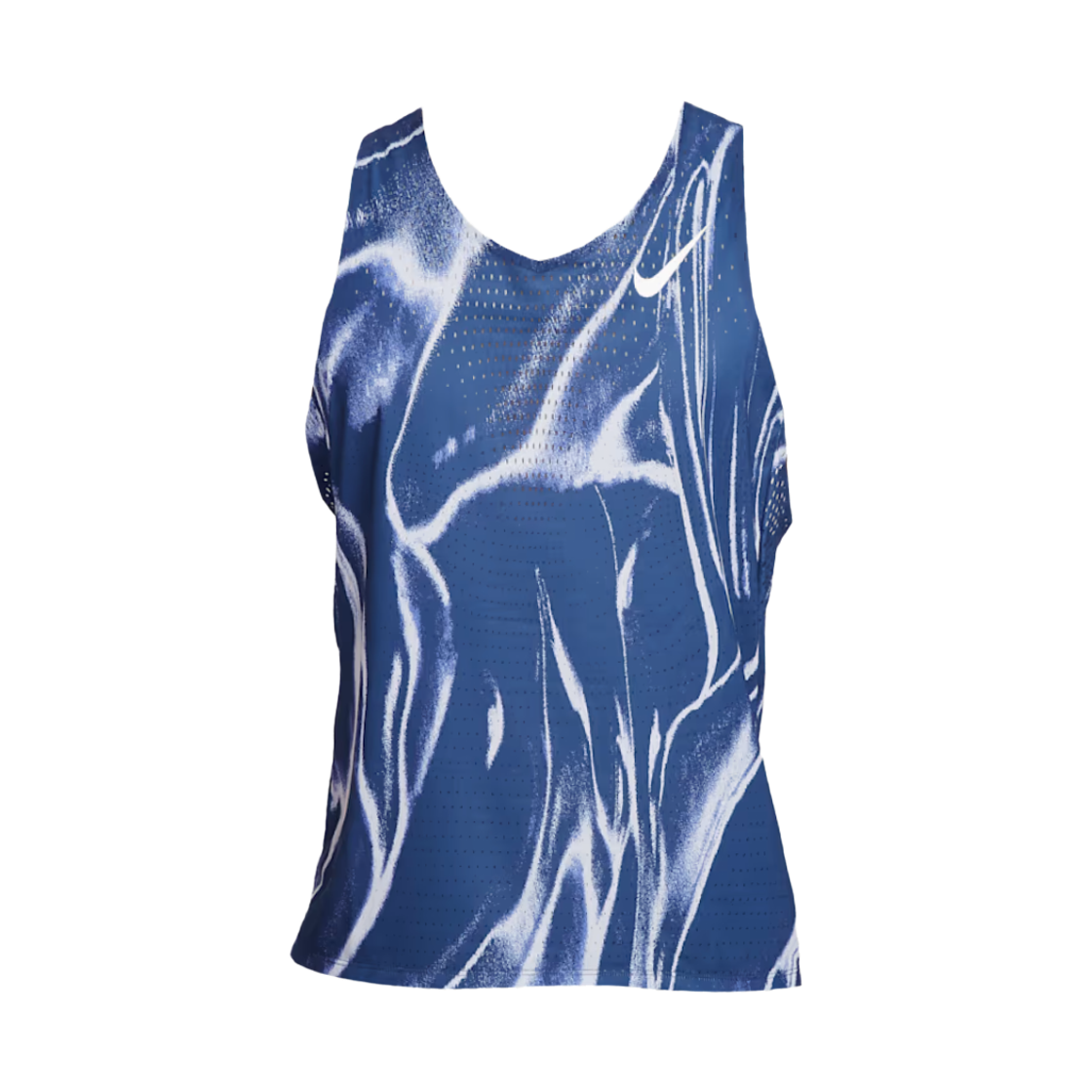 나이키 에어로스위프트 드라이핏 ADV 러닝 싱글렛 코스탈 블루 화이트 - US/EU(Nike Aeroswift Dri-Fit ADV Running Singlet Coastal Blue White - US/EU) - 1