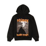 Stussy Built Tough Zip Hoodie Black