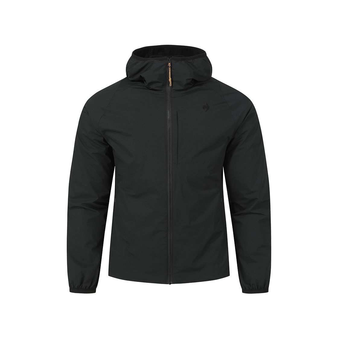 르꼬끄 스포르티브 유니 레귤러핏 기모 안감 자켓 - 블랙 QQ413EJKO1(le coq sportif Regular Fit Tricot Brushed Lined Jacket Black)