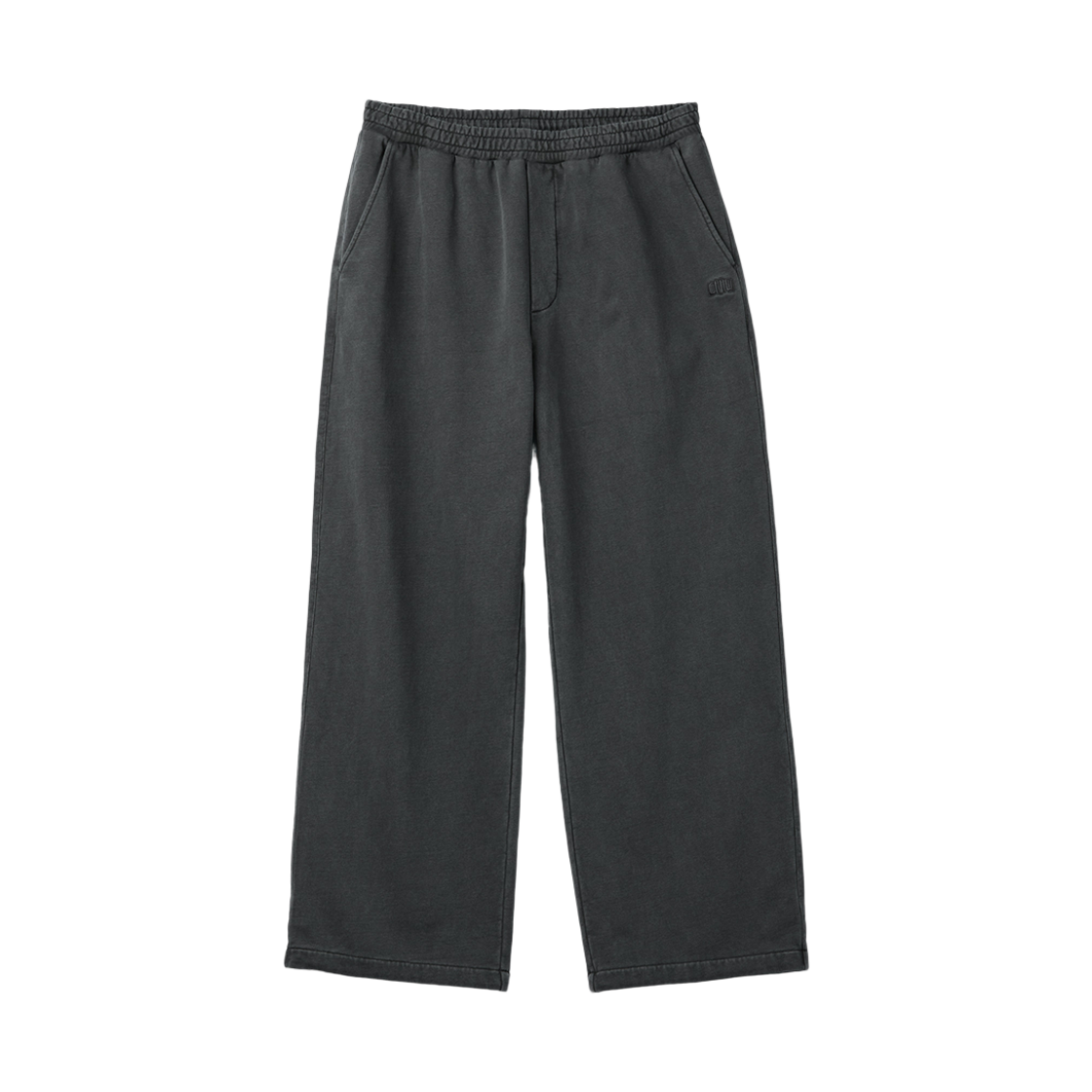 CQPAW25511GYX Customellow Grey Dyed Sweat Pants Gray