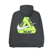 Palace x Nike Tri Swoosh Hood Charcoal - 25FW