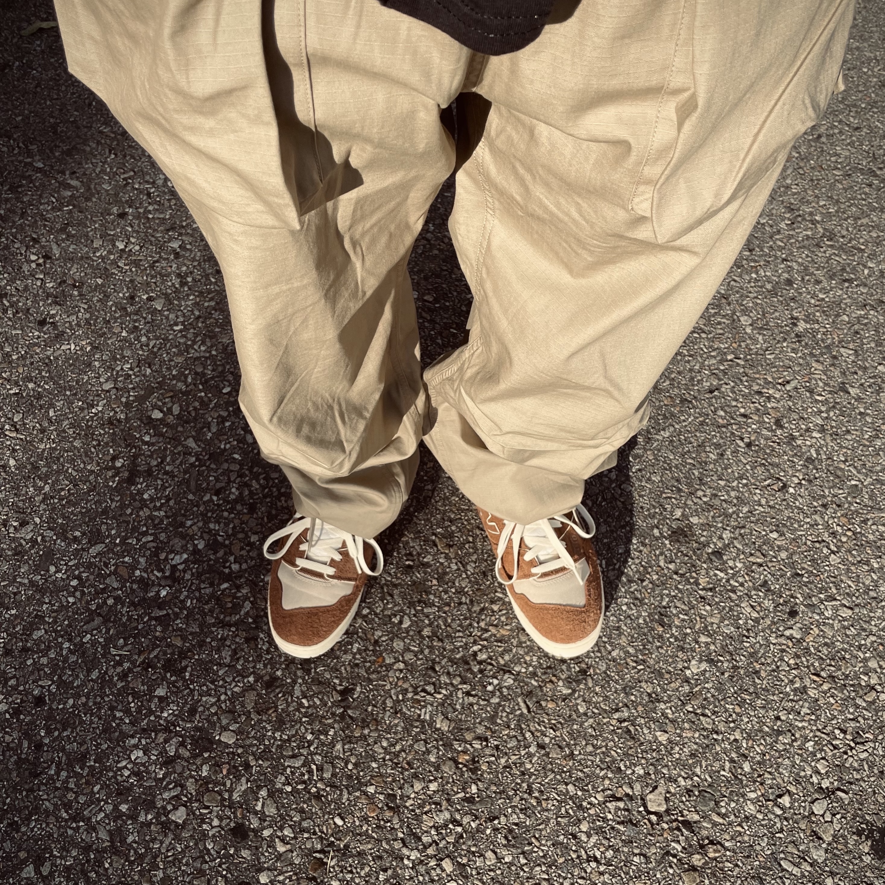 New Balance x Aime Leon Dore 550 True Brown, New Balance x Aime Leon Dore 550 Warm Sand 착용 스타일