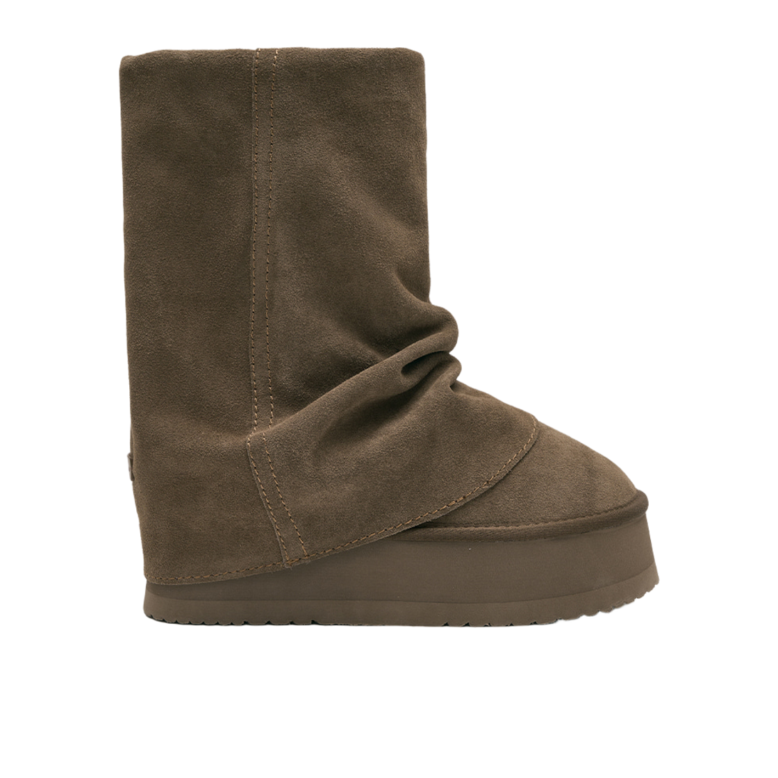 (W) 락피쉬웨더웨어 맥시 폴디드 부츠 미들 10인치 코코아((W) Rockfishweatherwear Maxi Folded Boots Middle 10 Inch Cocoa)