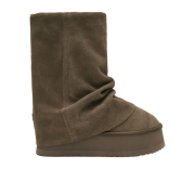 (W) Rockfishweatherwear Maxi Folded Boots Middle 10 Inch Cocoa
