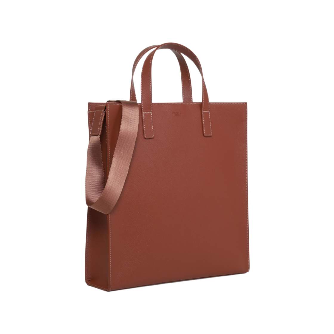 프록시엘 스퀘어 토트백 라지 브라운(PROXY.L Square Tote Large Brown)