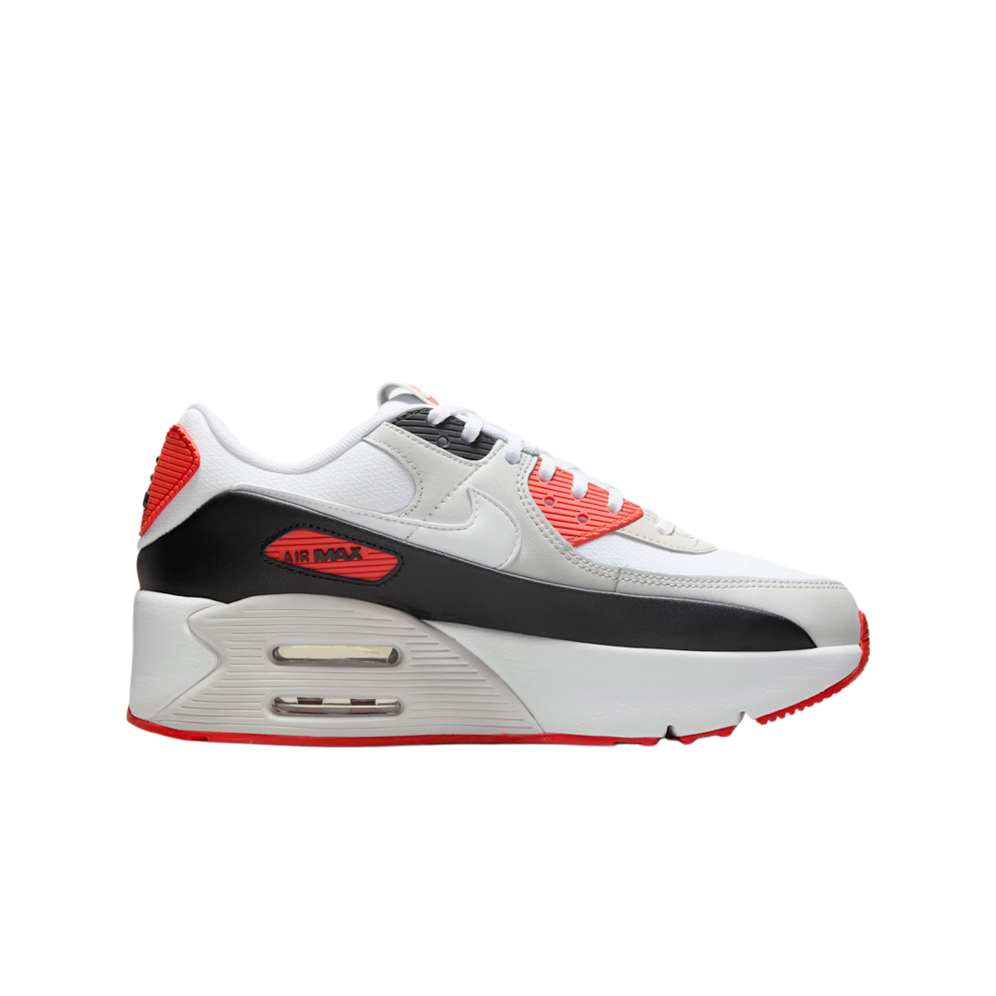 (W) 나이키 에어맥스 90 LV8 화이트 블랙((W) Nike Air Max 90 LV8 White Black) - 1