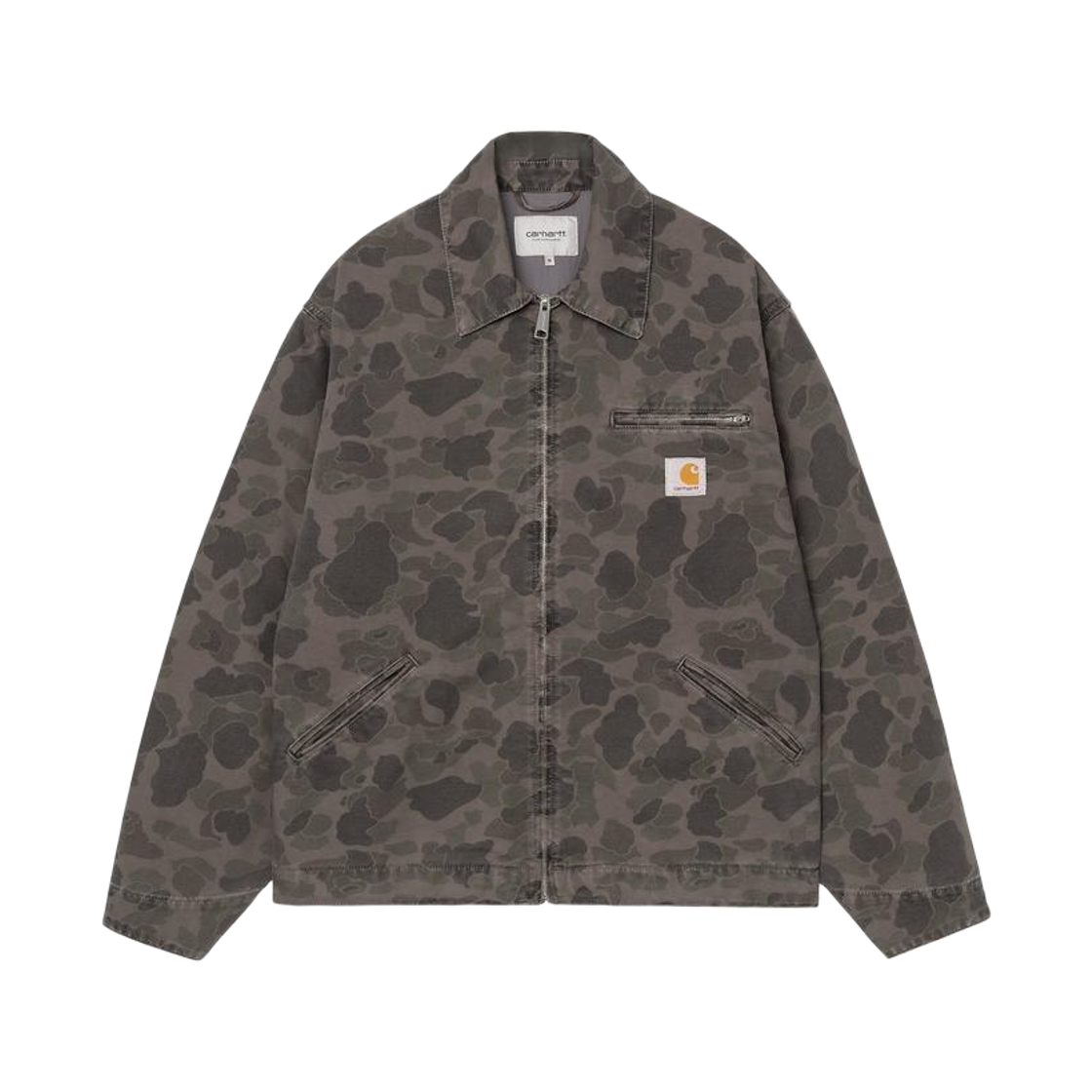 칼하트 WIP 덕 디트로이트 자켓 카모 덕 그린(Carhartt WIP Duck Detroit Jacket Camo Duck Green)