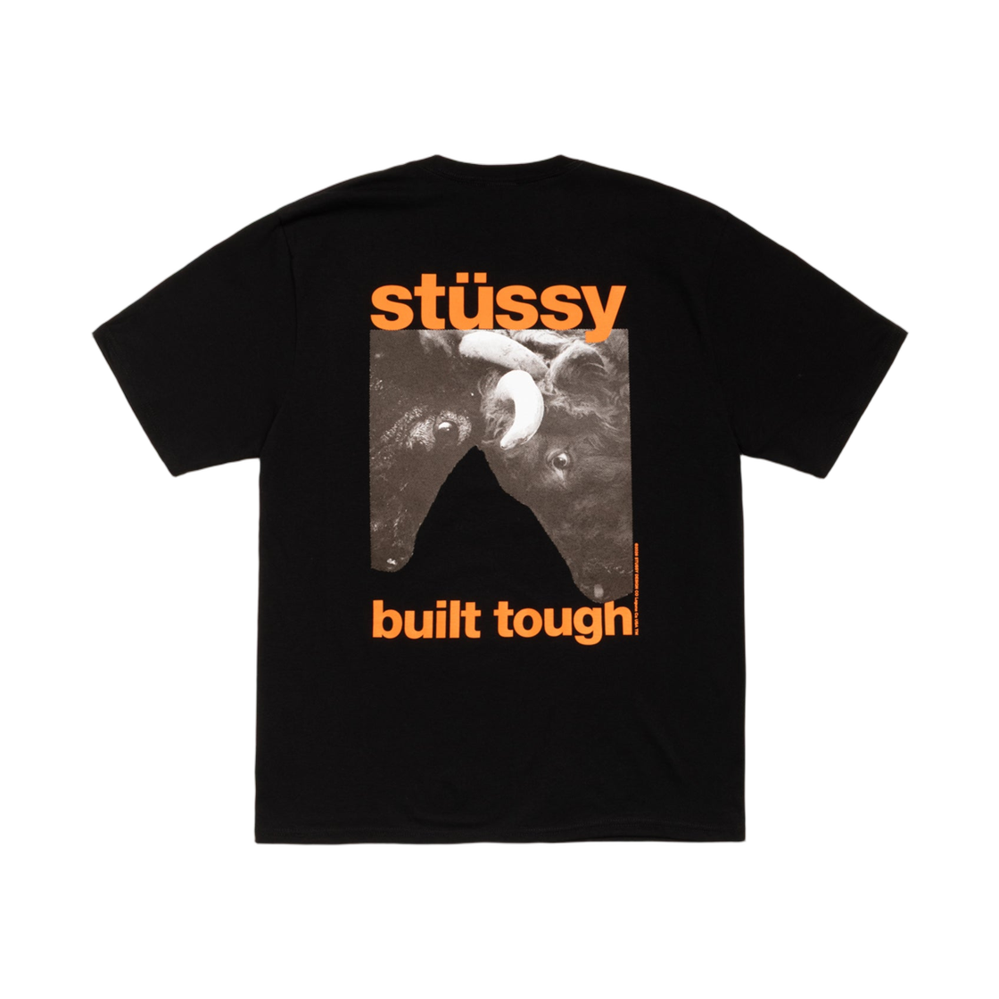 1905172 Stussy Built Tough T-Shirt Black
