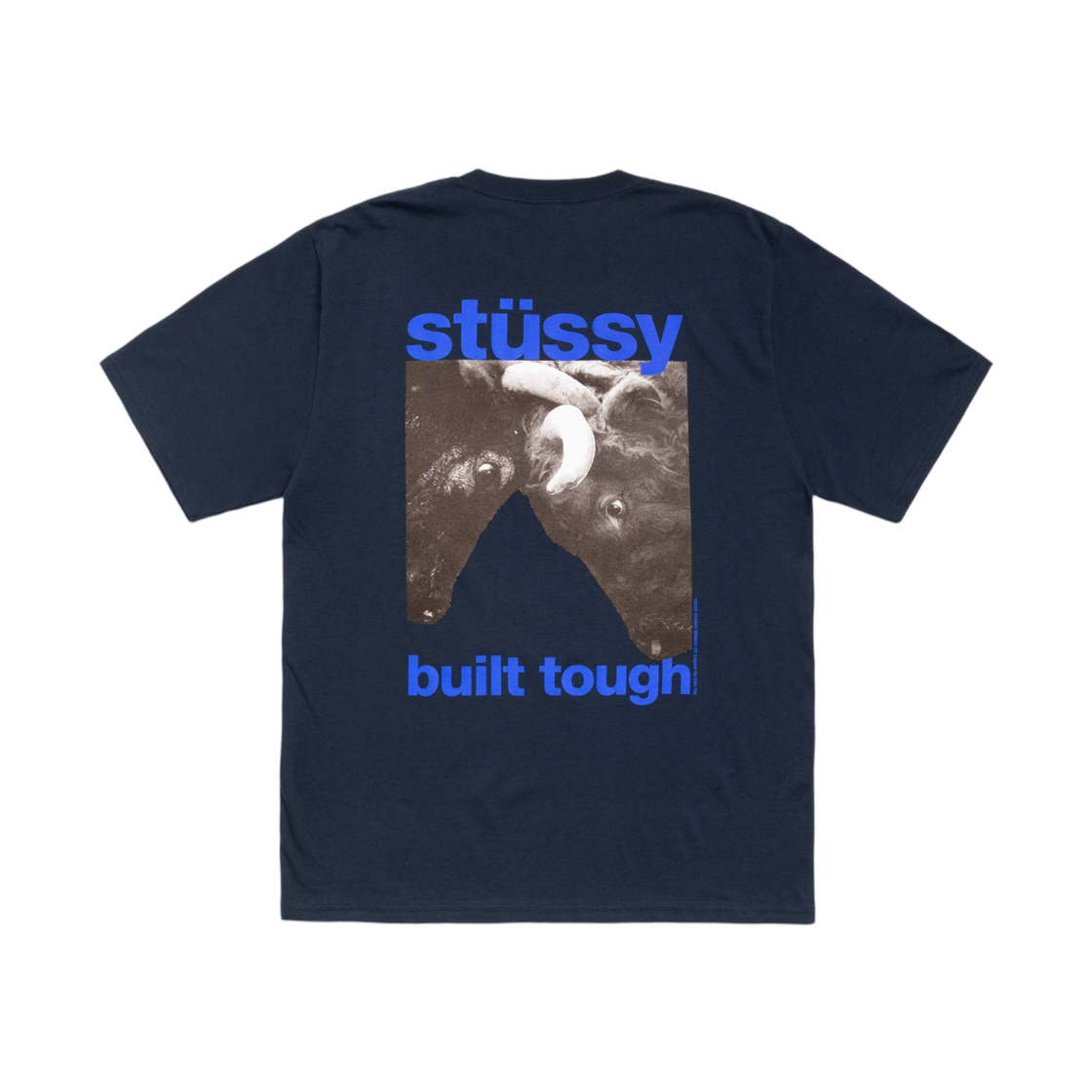 스투시 빌트 터프 티셔츠 네이비(Stussy Built Tough T-Shirt Navy) - 1