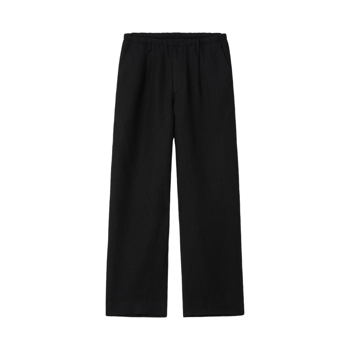 CWPAW25641BKX Customellow Wide Fit Gauze Setup Pants Black