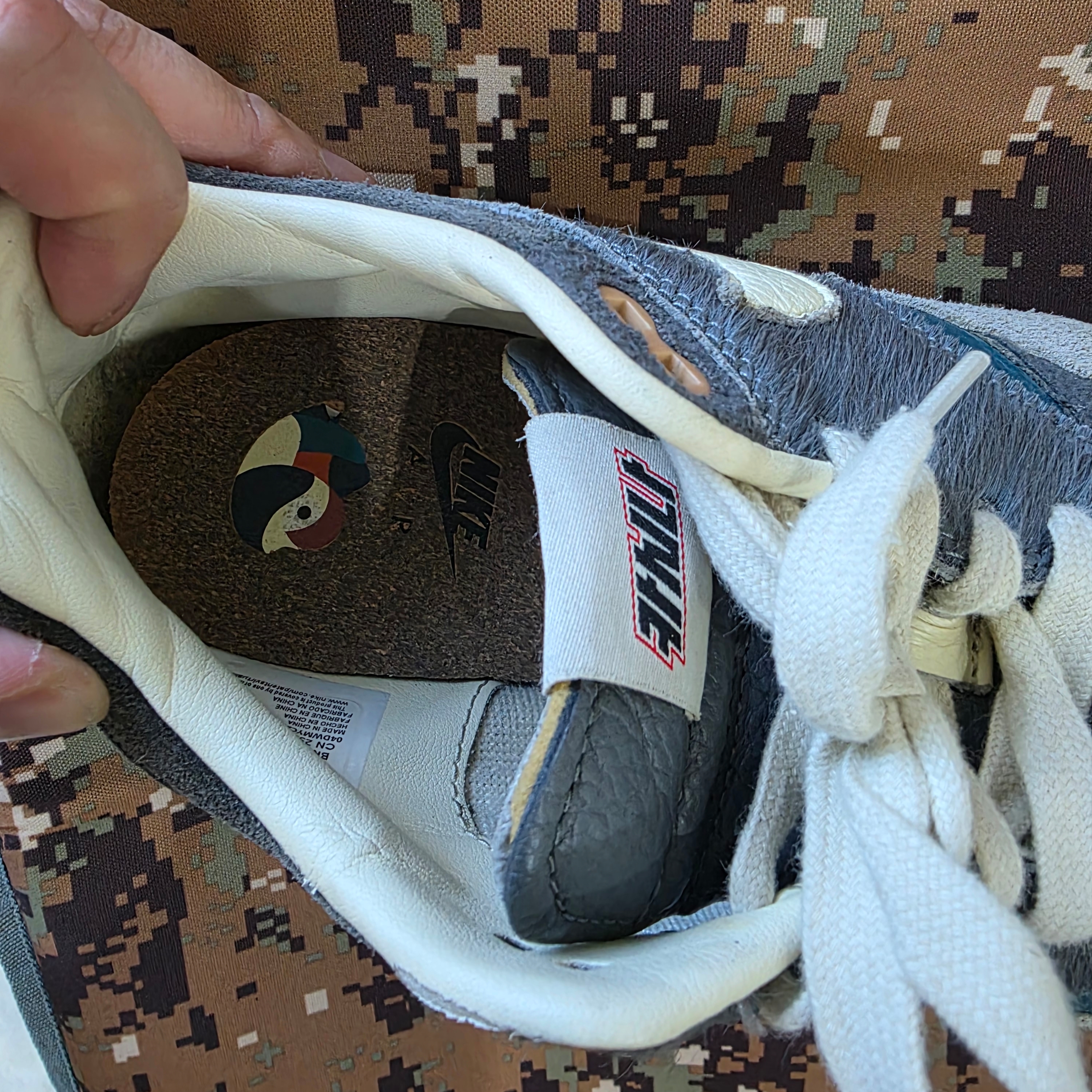 Nike x Kasina Air Max 1 SP Won-Ang Particle Grey 착용 스타일