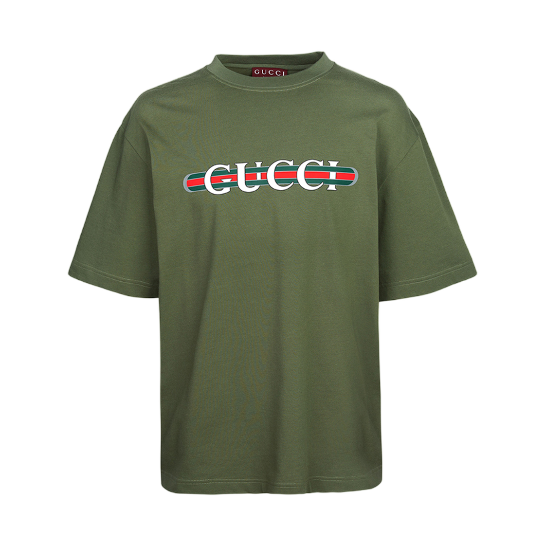 구찌 숏슬리브 티셔츠 카키(Gucci Short Sleeve T-Shirt 798115 XJHDG 345 Khaki)