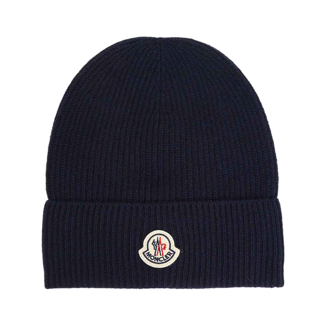 K2-091-3B00074-M1900-750 Moncler Wool & Cashmere Beanie Navy Blue - 25FW