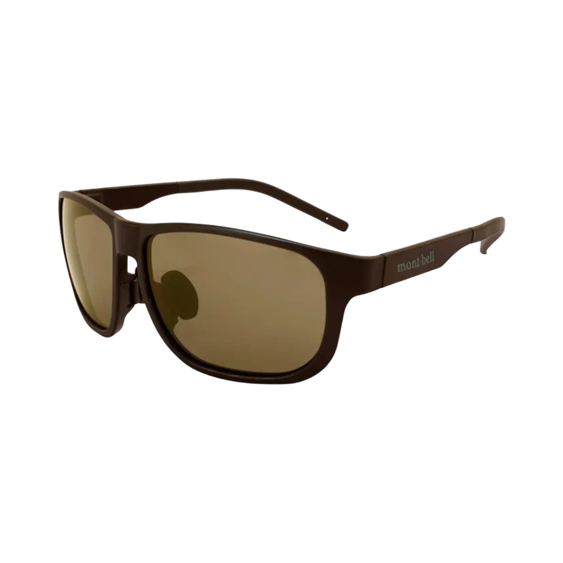 1109231 Montbell Rambler Sunglasses PL Dark Brown Brown
