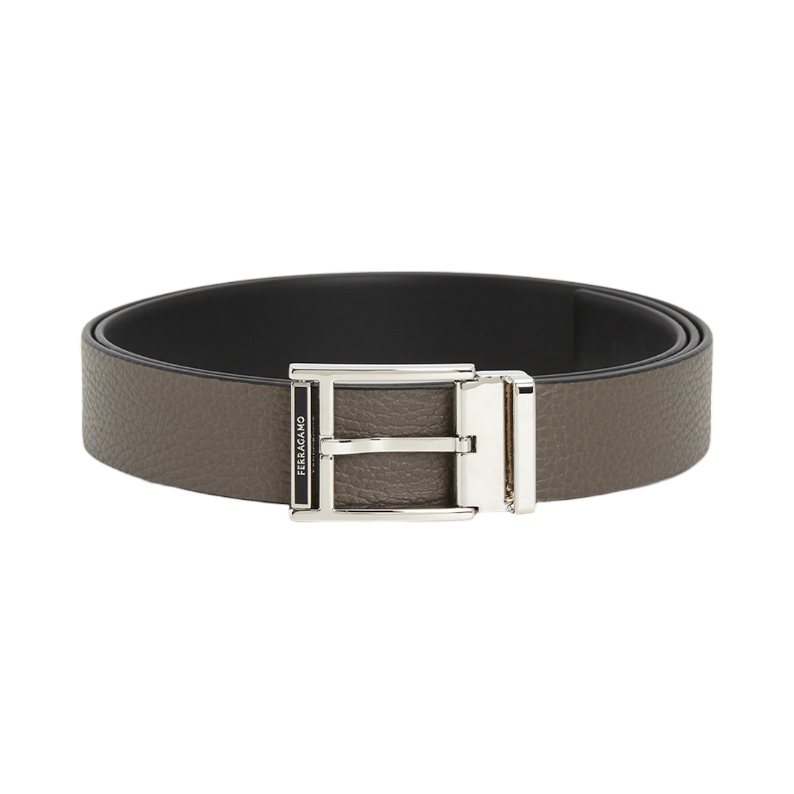 페라가모 리버시블 벨트 그레이브라운(Ferragamo Reversible Belt (Free Cutting) GrayBrown) - 1