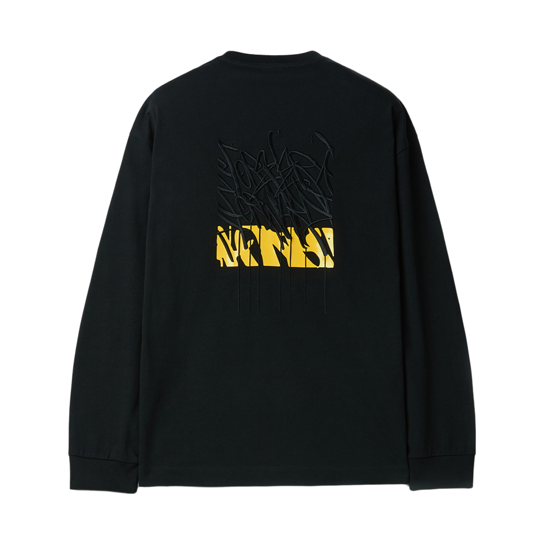 커스텀멜로우 BISCO SMITH 그래픽 티셔츠 블랙(Customellow Bisco Smith Graphic T-Shirt Black) - 1