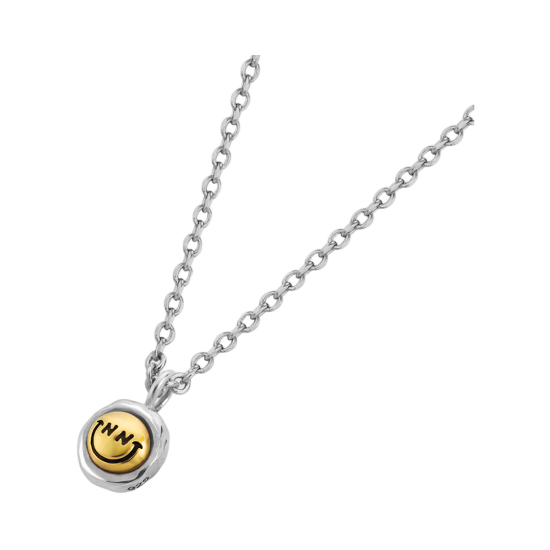 논논 프라이드 스마일 넥클리스 실버925 L(Nonenon Fried Smile Necklace Silver925 L) - 3