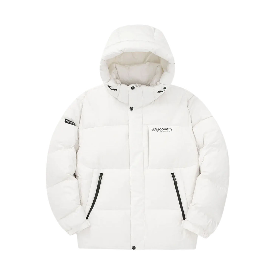 DMDJ6A046-WHS Discovery Expedition Bern Gorpcore Goose Down White