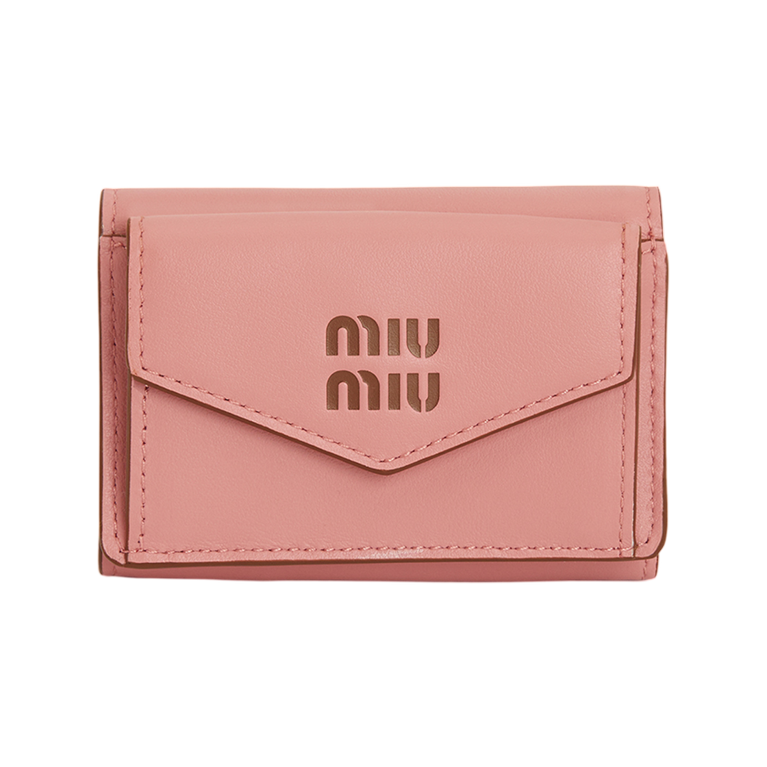 5MH021-2CV6-F04AN (W) Miu Miu Short Wallet Pink