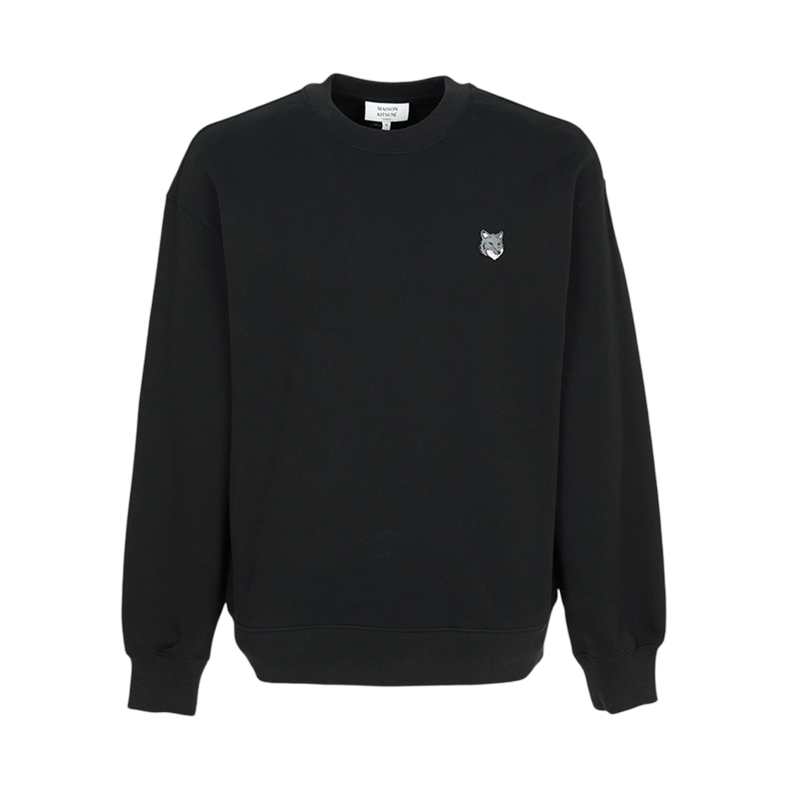 메종 키츠네 폭스 헤드 스웨트셔츠 블랙(Maison Kitsune Fox Head Sweatshirt Black) - 1