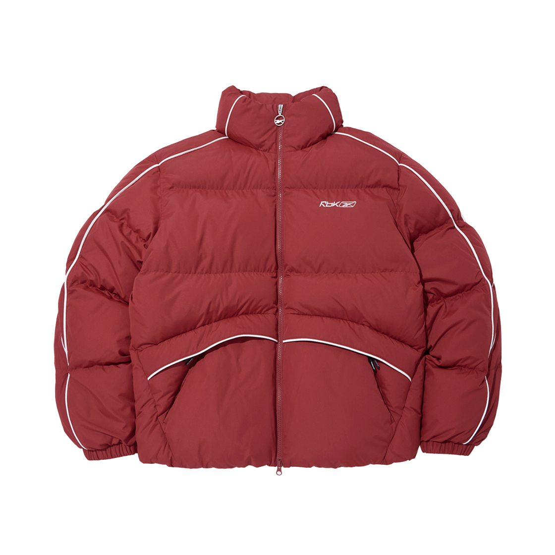 REJU5FP50R3 Reebok Premier Ball Padded Jacket Dark Red