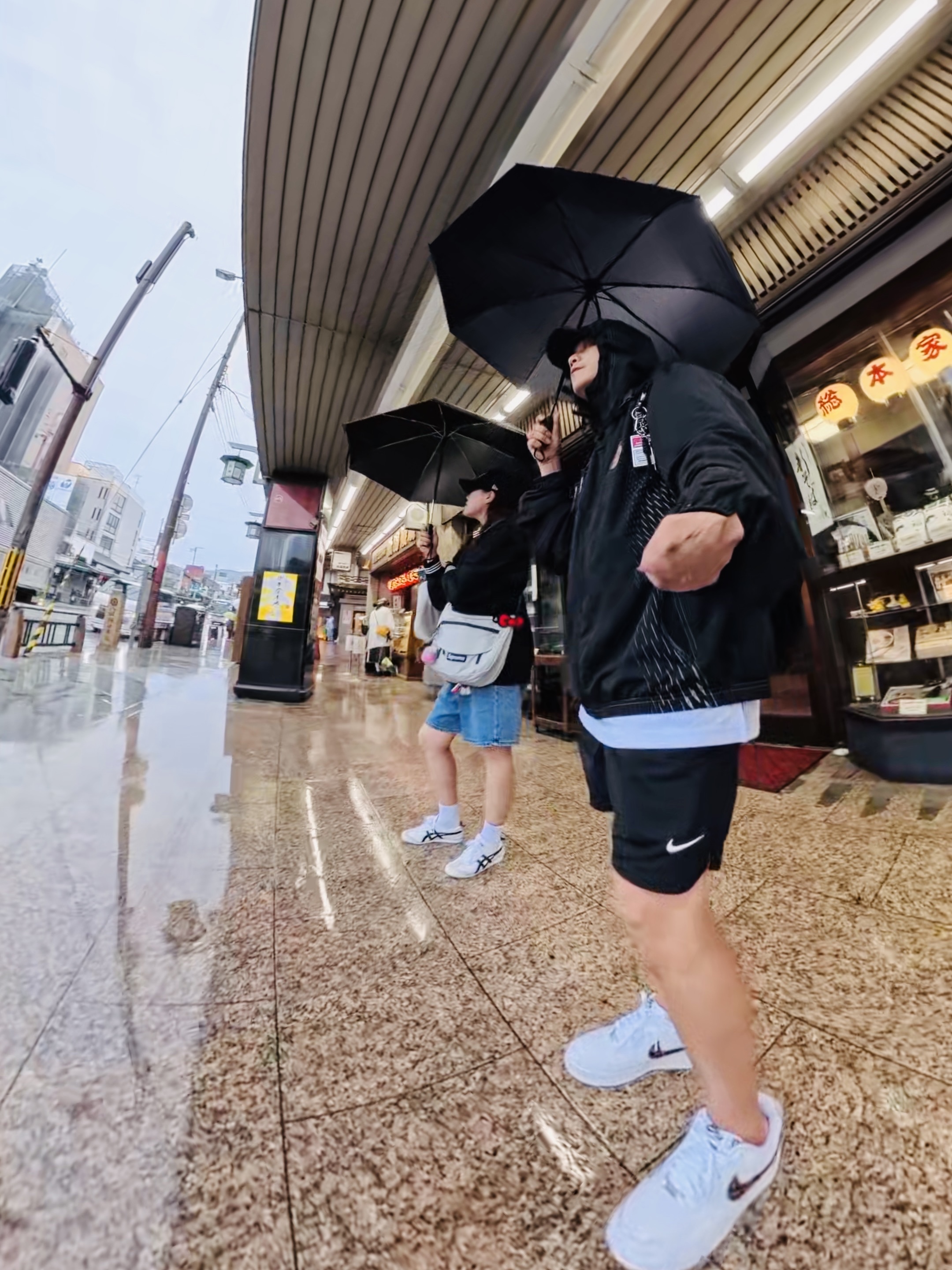 Nike x Drake Nocta Nylon Woven Shorts Black (FN8194-010), Nike x Supreme x GOODENOUGH Air Force 1 Low White - 25SS 착용 스타일