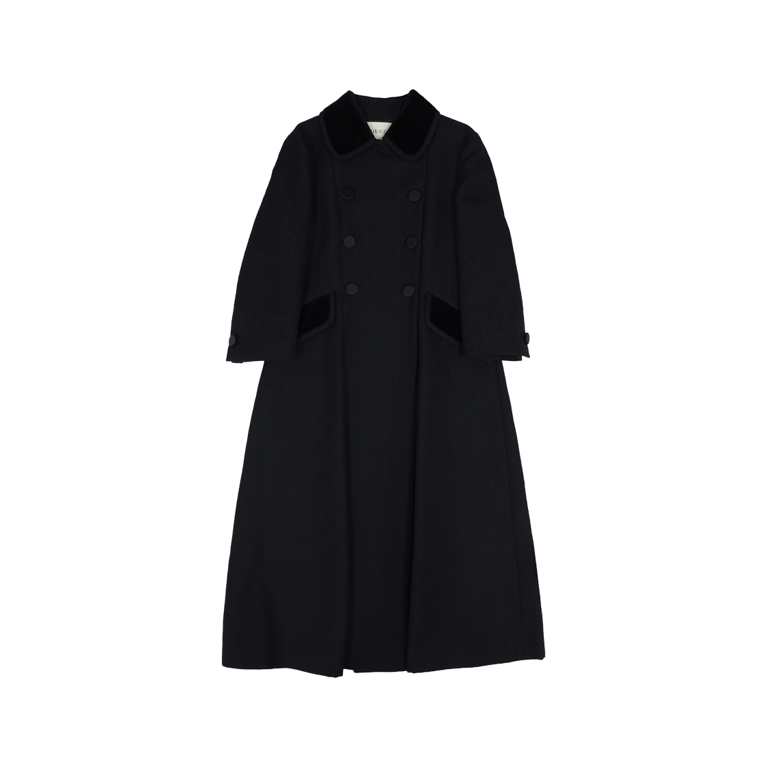 ITQOQI4DLWN4 Gucci 636946 Black Coat