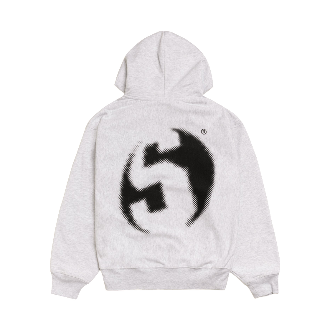 스투시 렌즈 후드 집업 애쉬 헤더(Stussy Lens Zip Hoodie Ash Heather) - 2