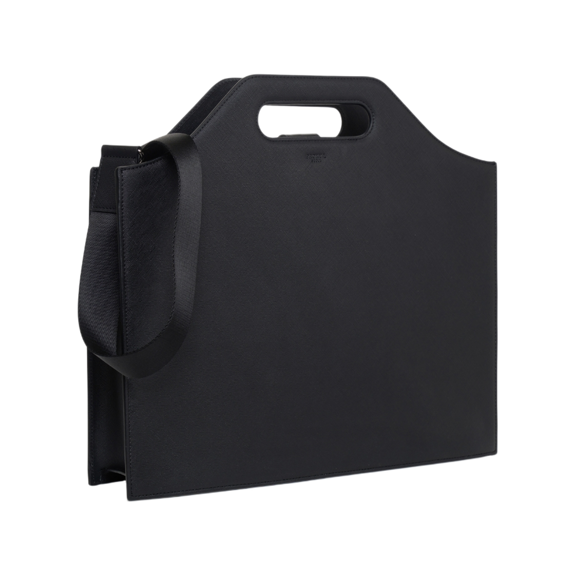 프록시엘 솔리드 브리프케이스 라지 블랙(PROXY.L Solid Briefcase Large Black)