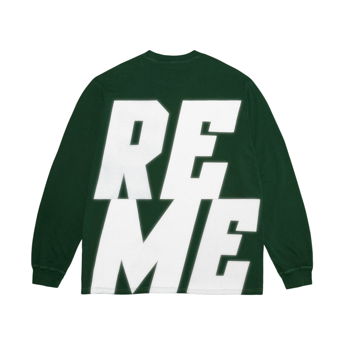 슈프림 리플렉티브 롱슬리브 탑 그린 - 25FW(Supreme Reflective L/S Top Green - 25FW) - 4